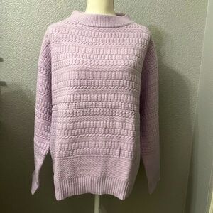 Ann Taylor lavender sweater